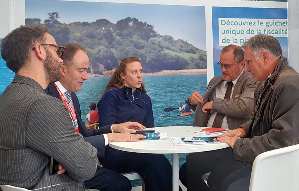 Rencontre avec Éric Banel, directeur général des affaires maritimes de la pêche et de l'aquaculture
